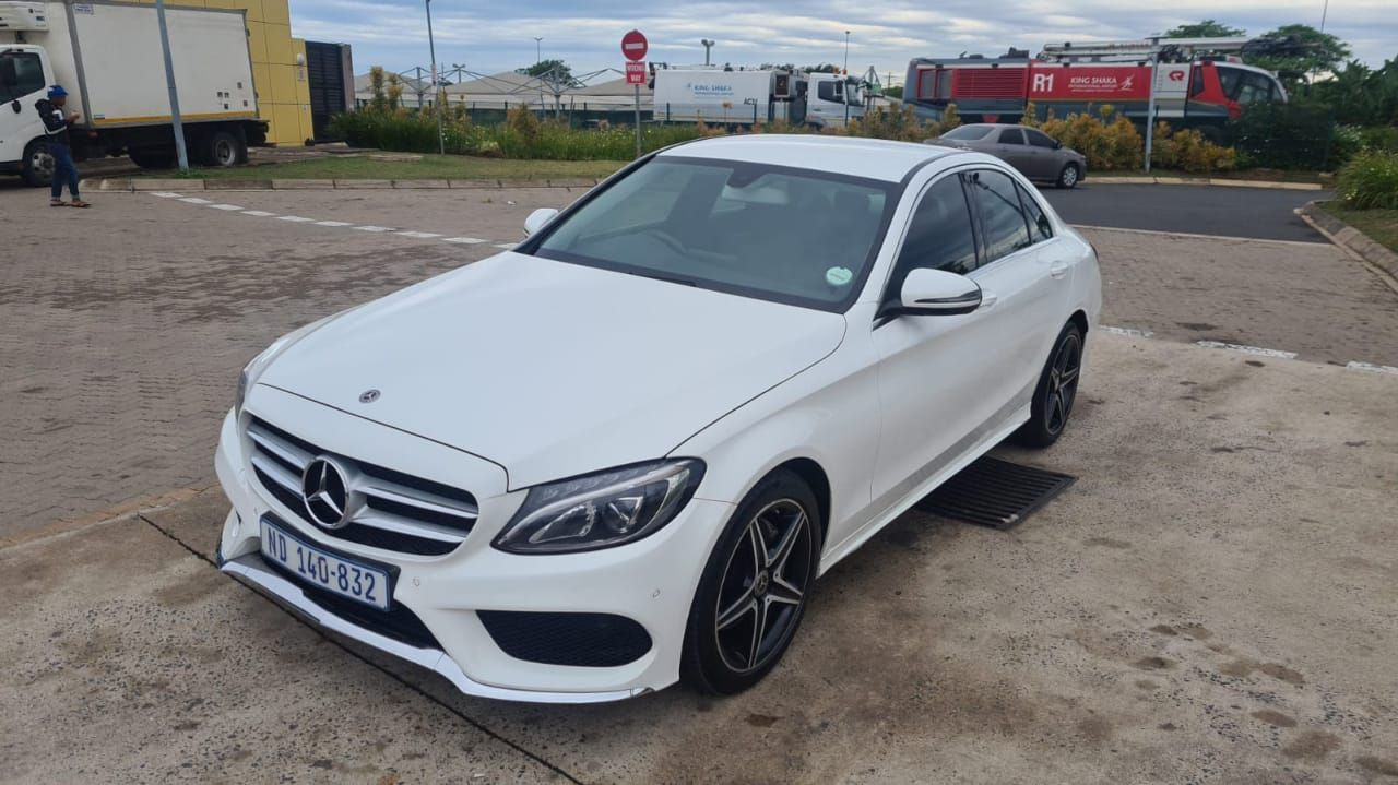 Mercedes-Benz sedan waiting at King Shaka Airport